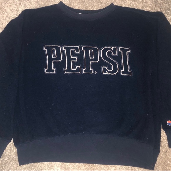 American Vintage Tops - Vintage Reversed Pepsi Crewneck